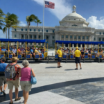 Historic streets and colorful buildings in Old San Juan