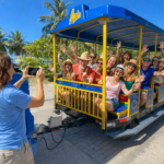 Happy travelers enjoying a 2 hour guided tour of Old San Juan