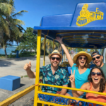 Meeting point at Plaza Colón for San Juan sightseeing tours