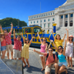 View of El Capitolio building from the Puerto Rico trolley tour